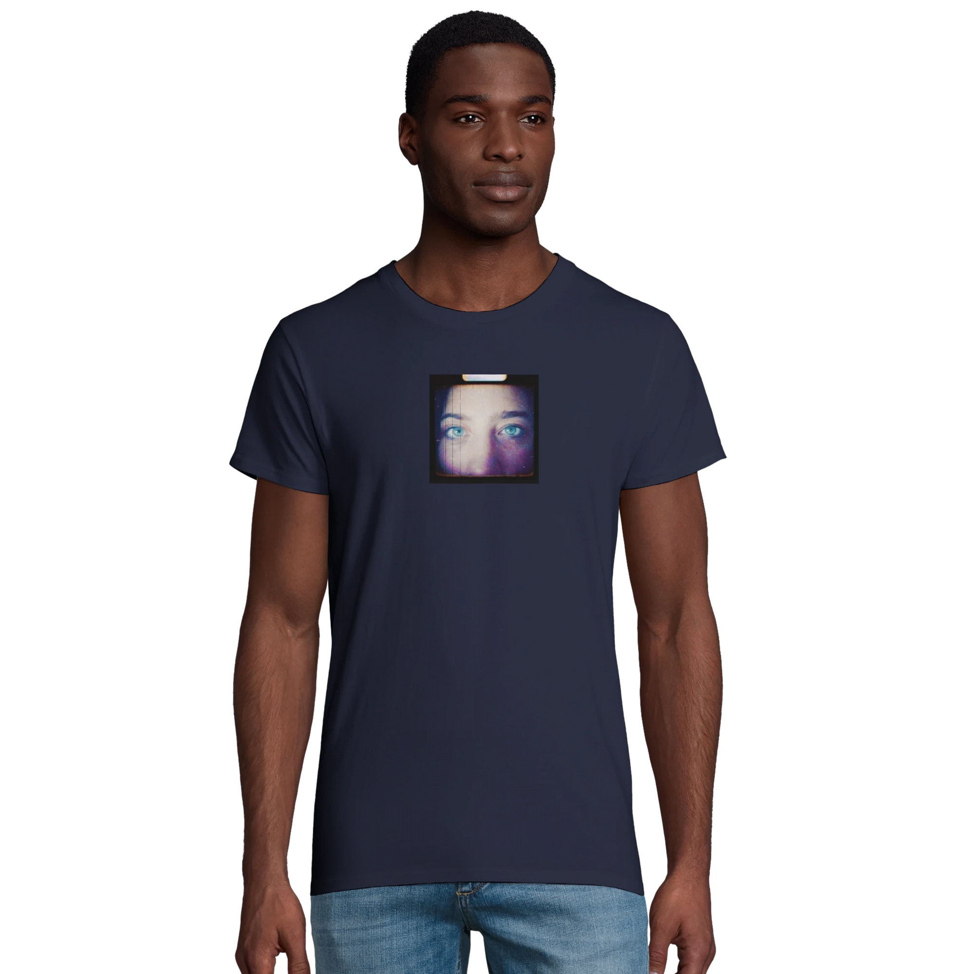 Truthful - "Have a Looksie" T-shirt French Navy XS 4