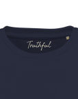 Truthful - "Have a Looksie" T-shirt French Navy XS 2