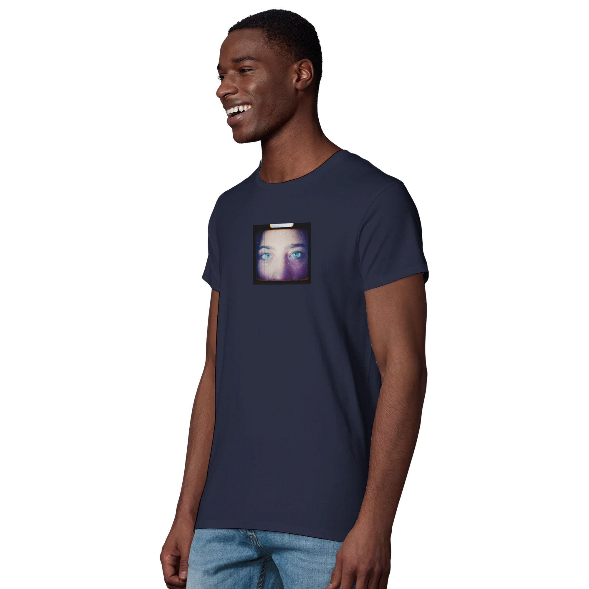 Truthful - "Have a Looksie" T-shirt French Navy XS 6