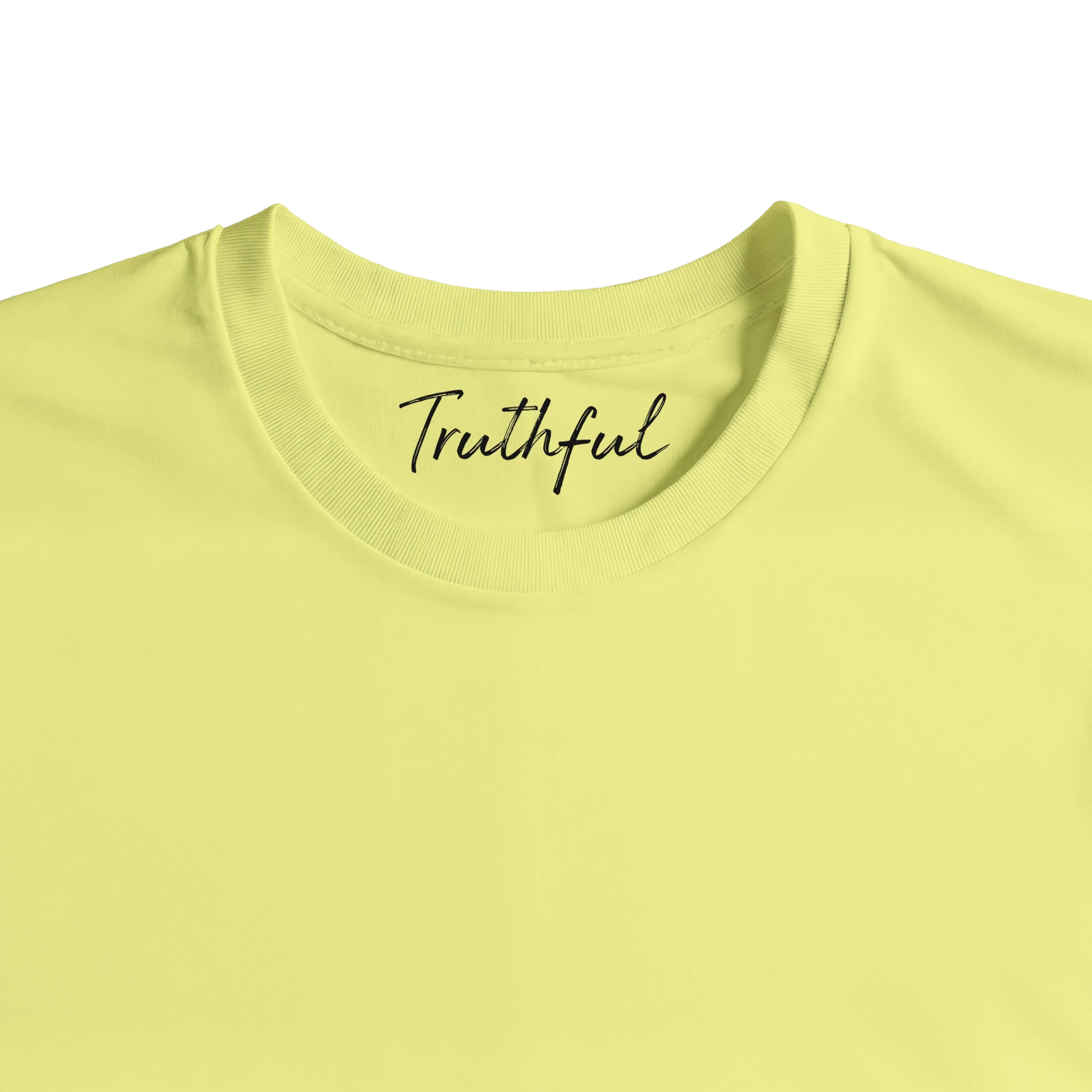 Truthful - "Have a Looksie" T-shirt Light Yellow XS 23