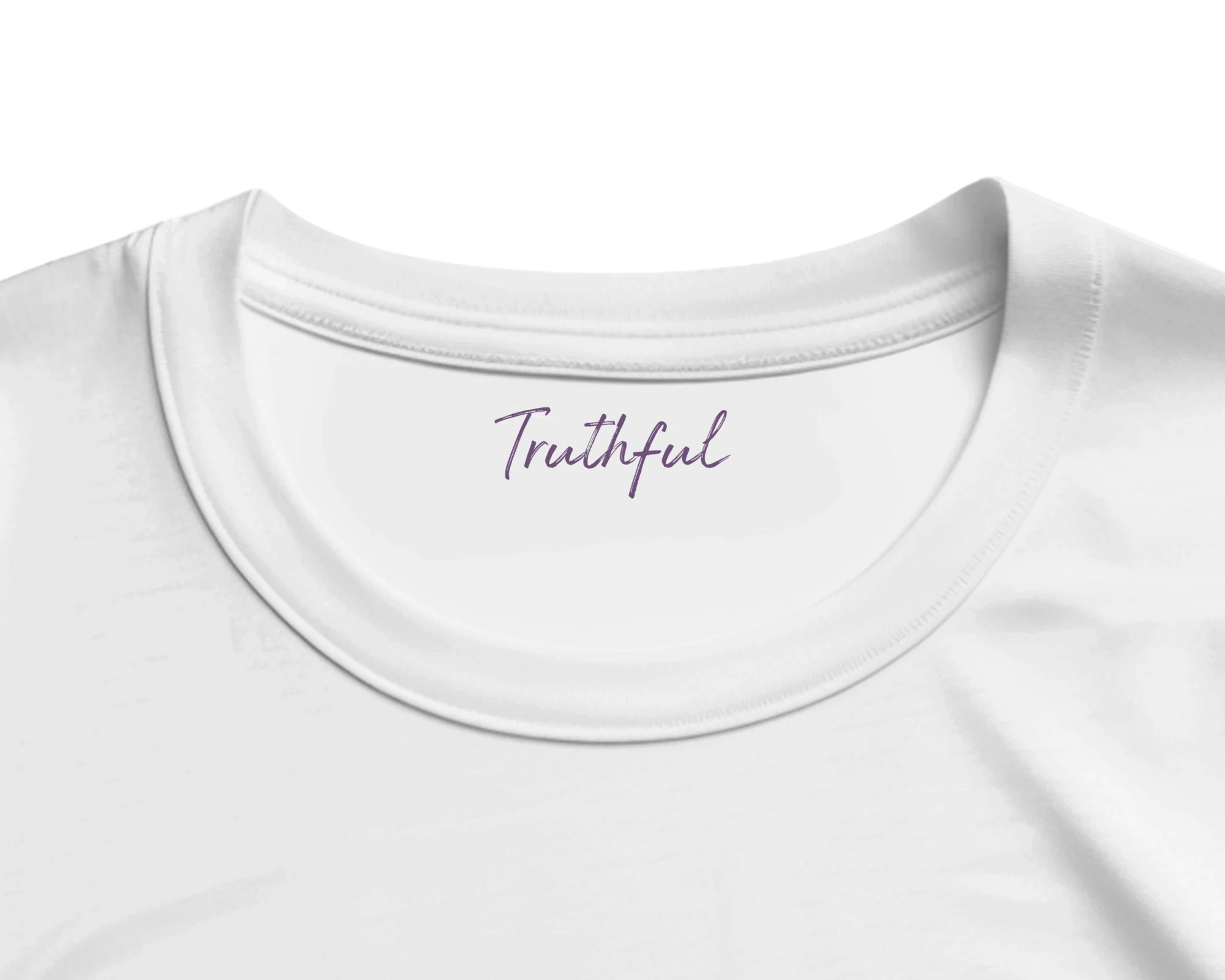 Truthful - "Have a Looksie" T-shirt White XS 5
