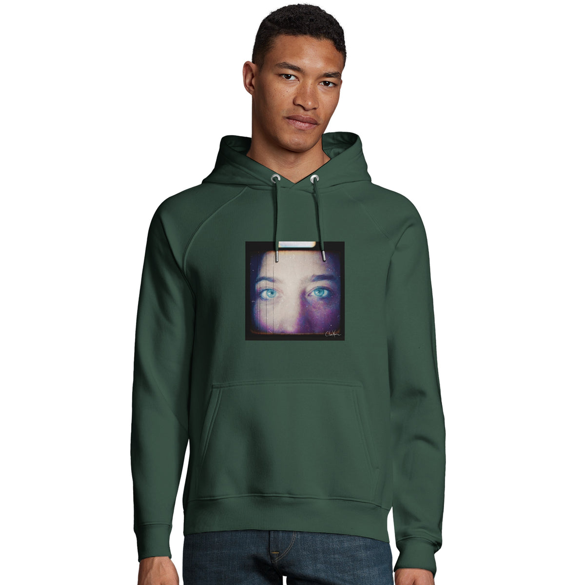 Truthful - "Have a Looksie" Hoodie Bottle Green 3