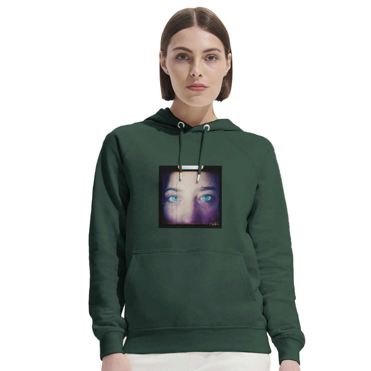 Truthful - "Have a Looksie" Hoodie Bottle Green 5