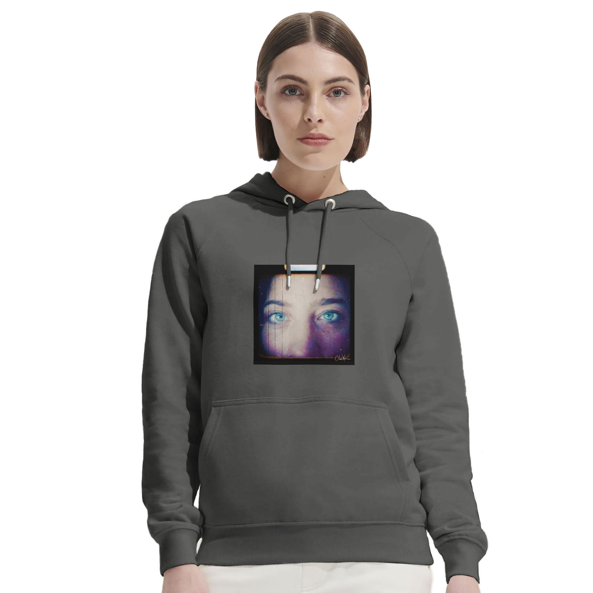 Truthful - "Have a Looksie" Hoodie charcoal melange 5