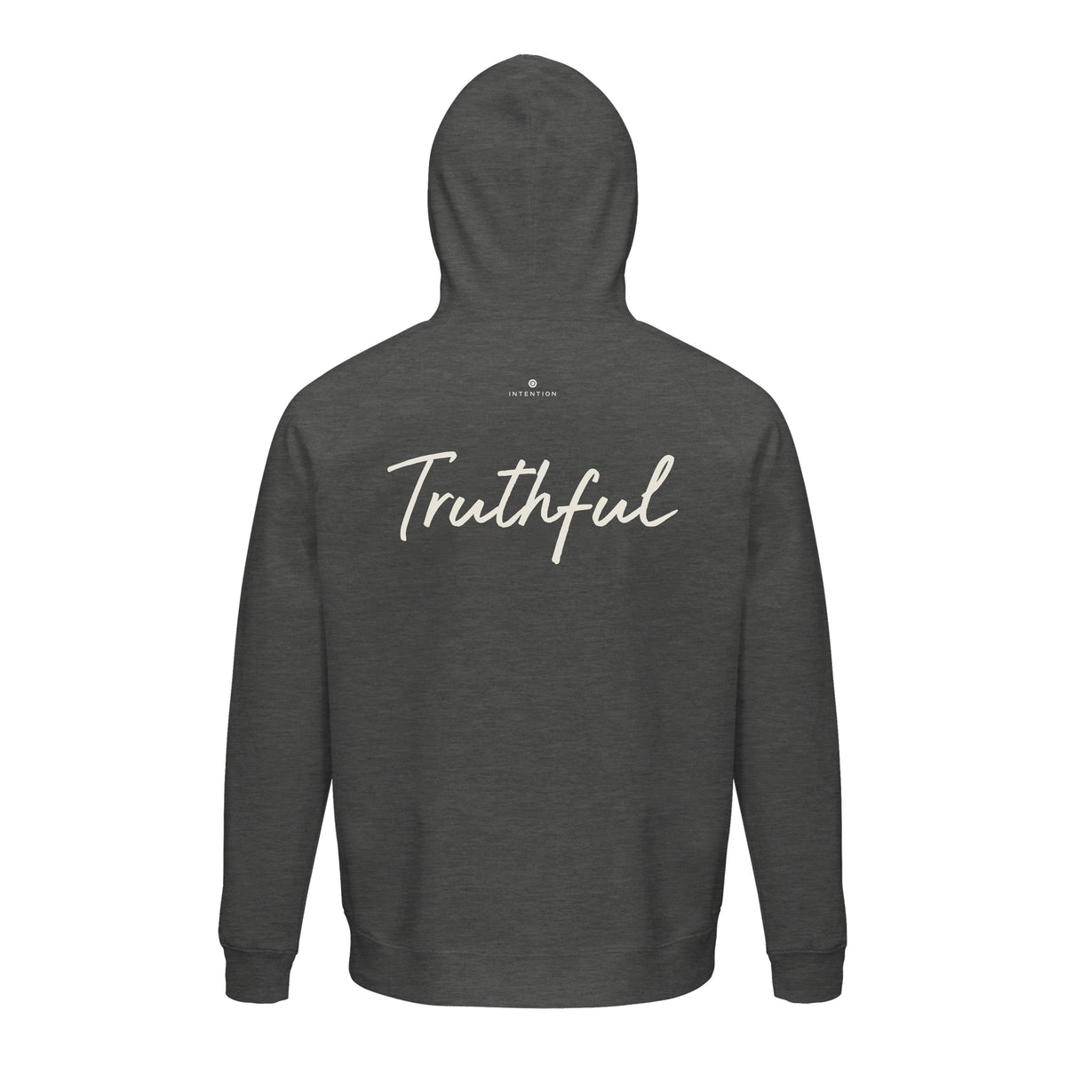 Truthful - "Have a Looksie" Hoodie Grey Melange 2