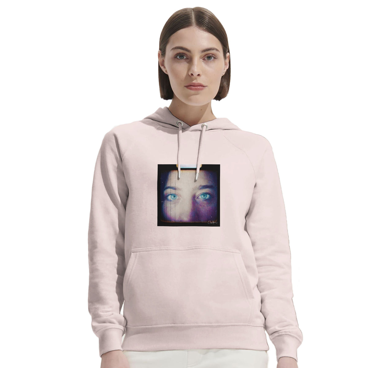Truthful - "Have a Looksie" Hoodie Pale Pink 5
