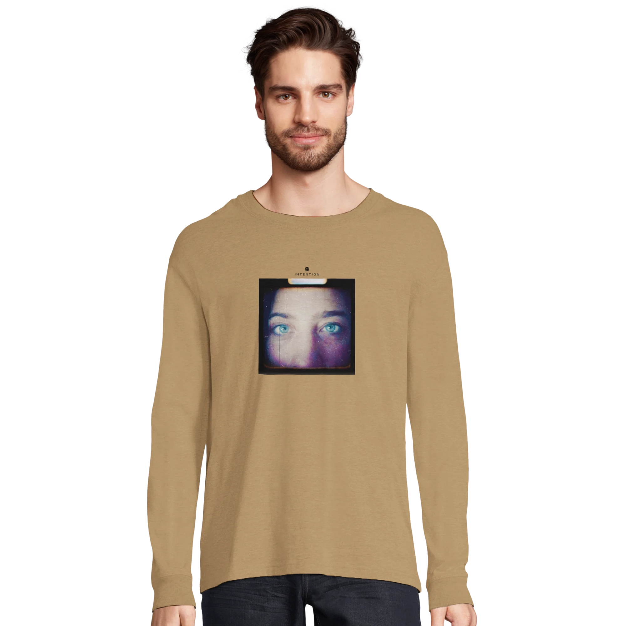 Truthful - "Have a Looksie" Long sleeve dark beige 3