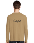 Truthful - "Have a Looksie" Long sleeve dark beige 4