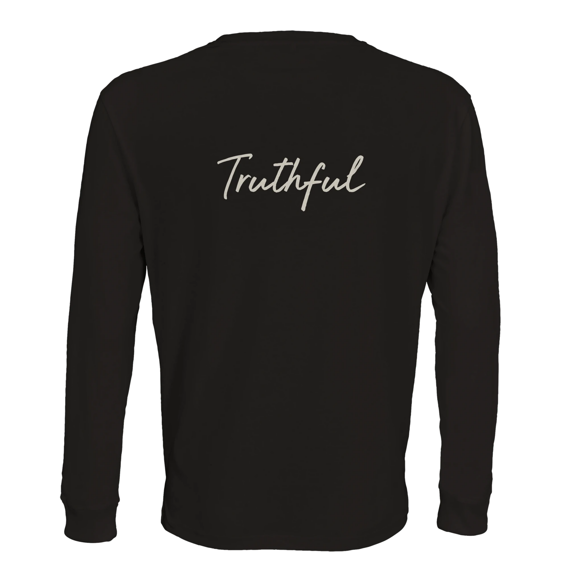Truthful - "Have a Looksie" Long sleeve Deep Black 2