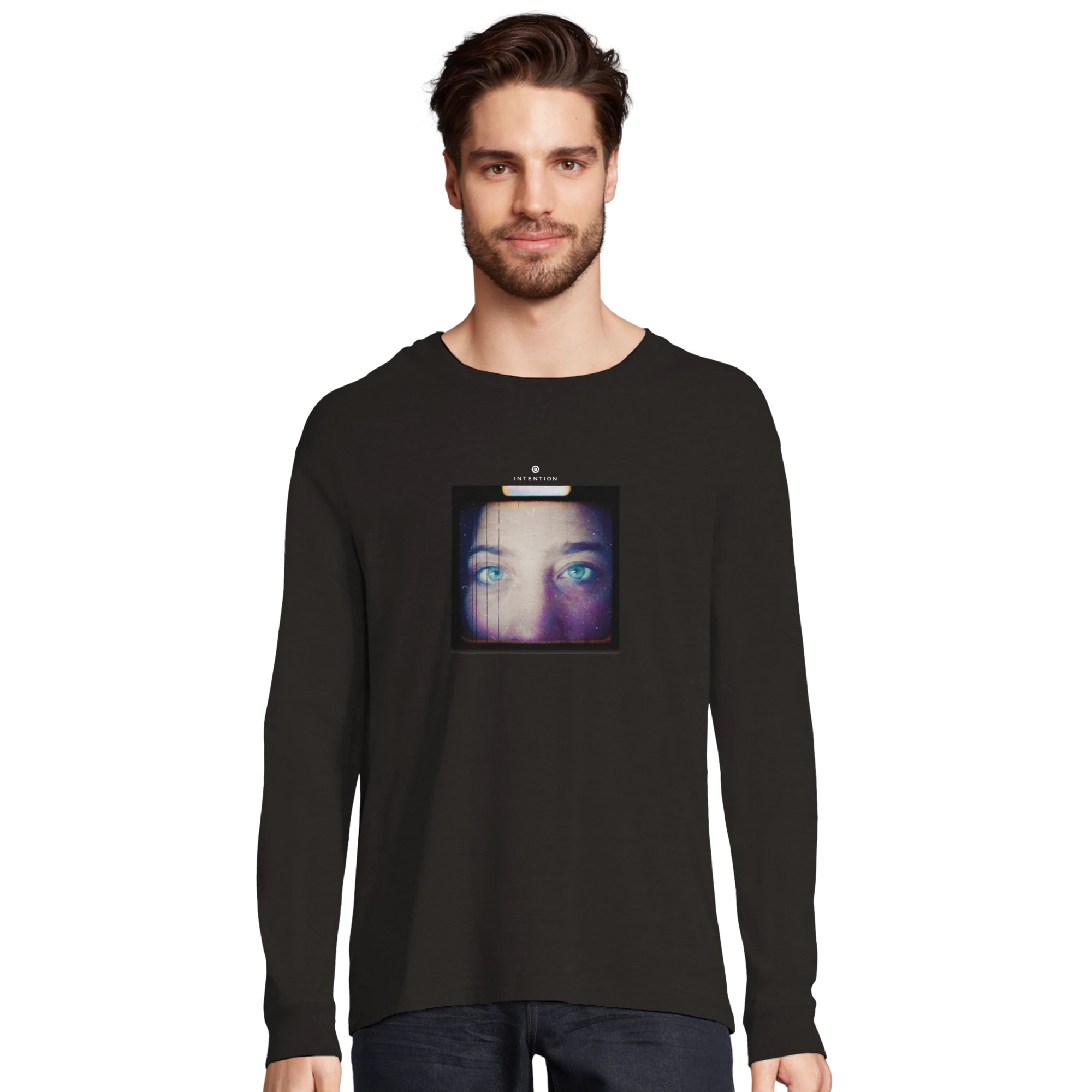 Truthful - "Have a Looksie" Long sleeve Deep Black 3