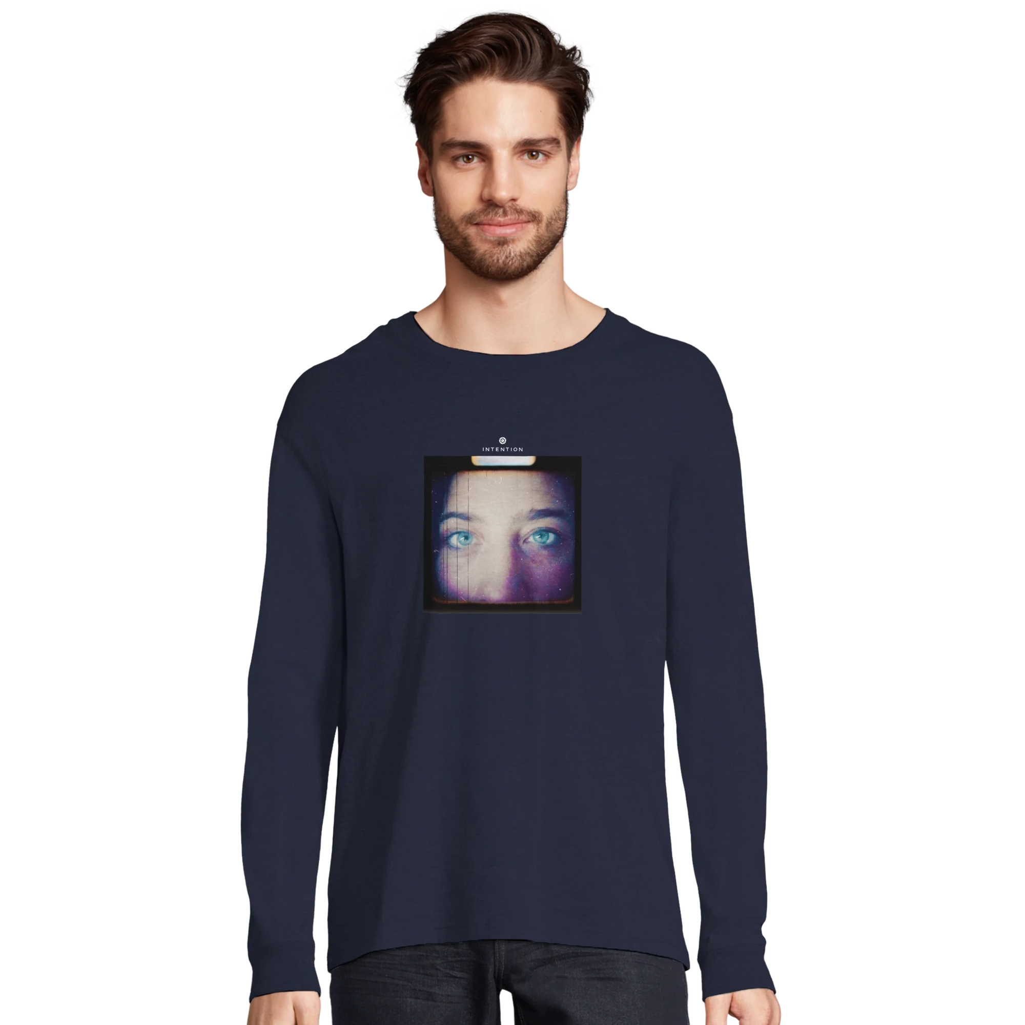 Truthful - "Have a Looksie" Long sleeve French Navy 3