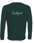 Truthful - "Have a Looksie" Long sleeve green empire 2