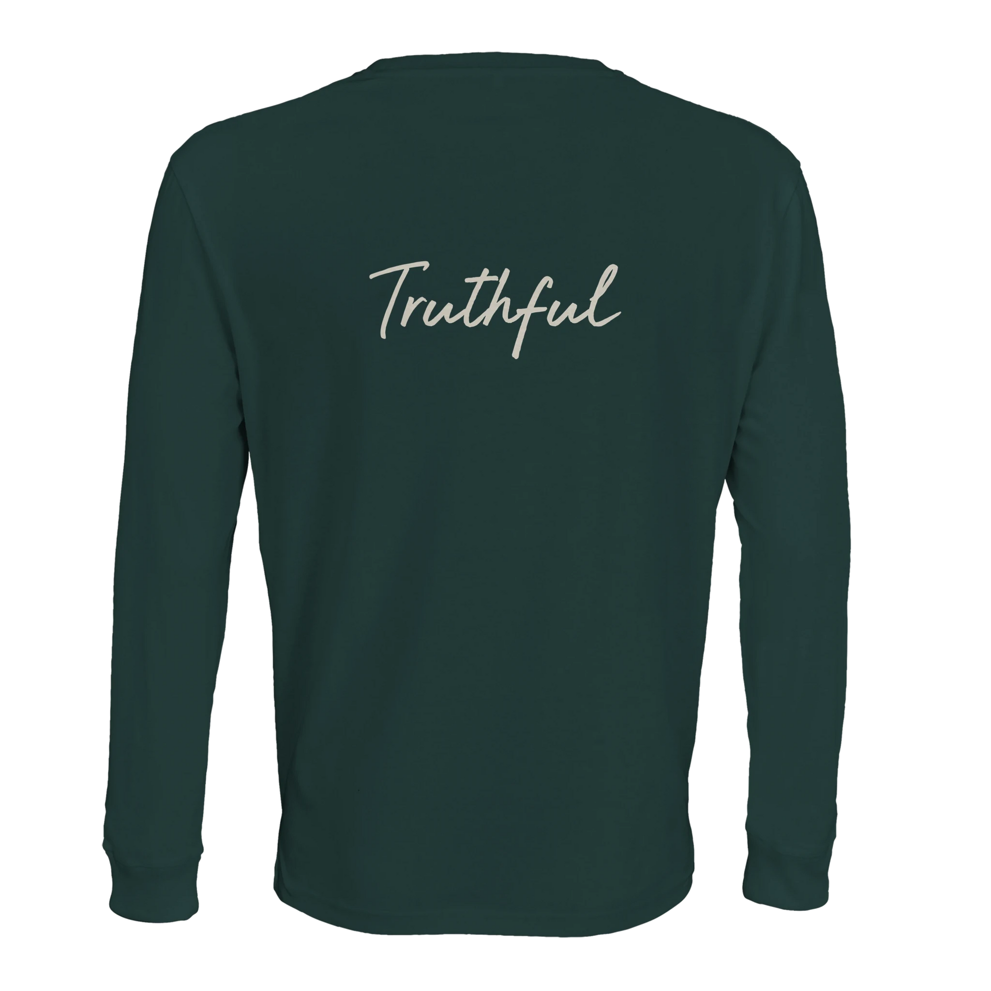 Truthful - "Have a Looksie" Long sleeve green empire 2