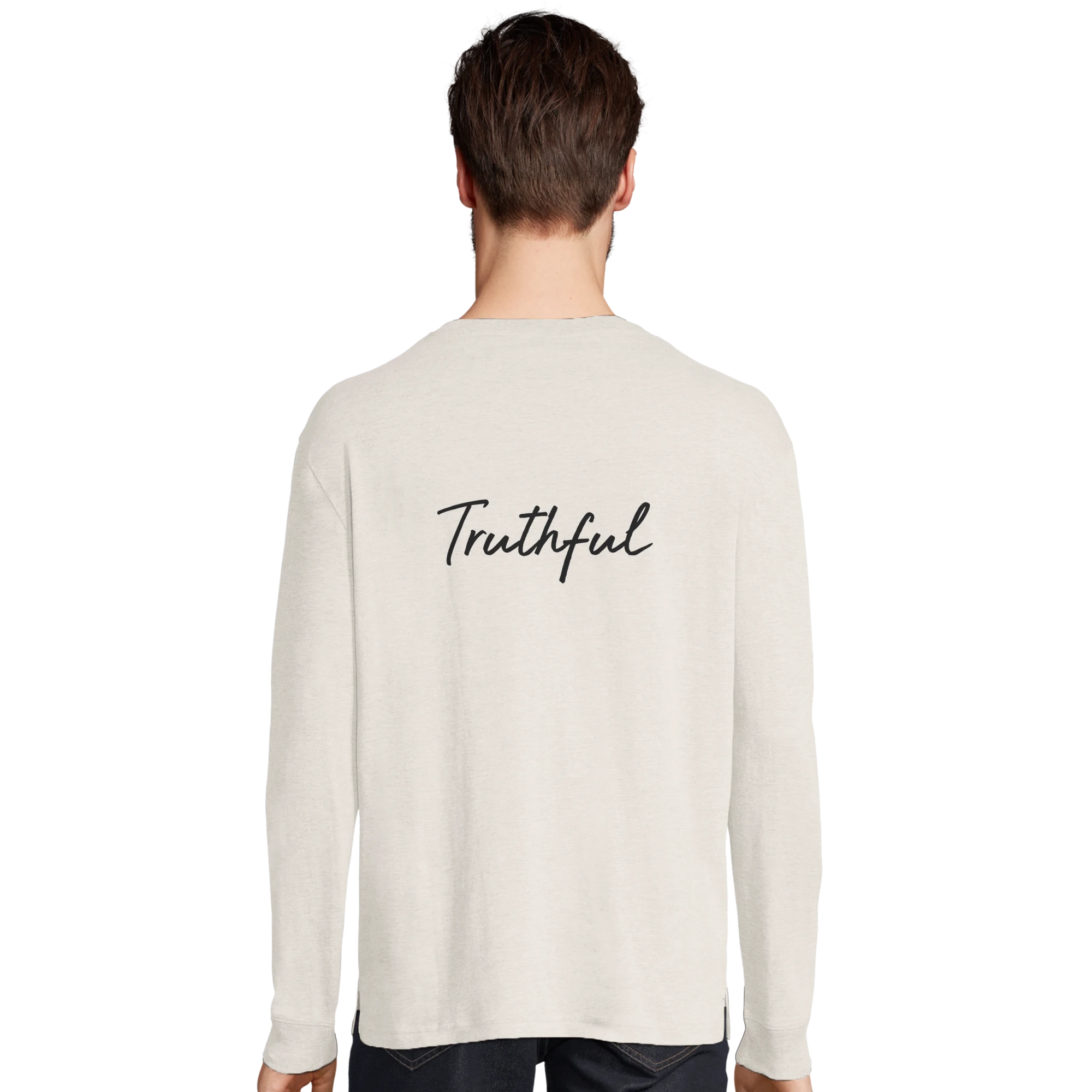 Truthful - "Have a Looksie" Long sleeve Off White 4