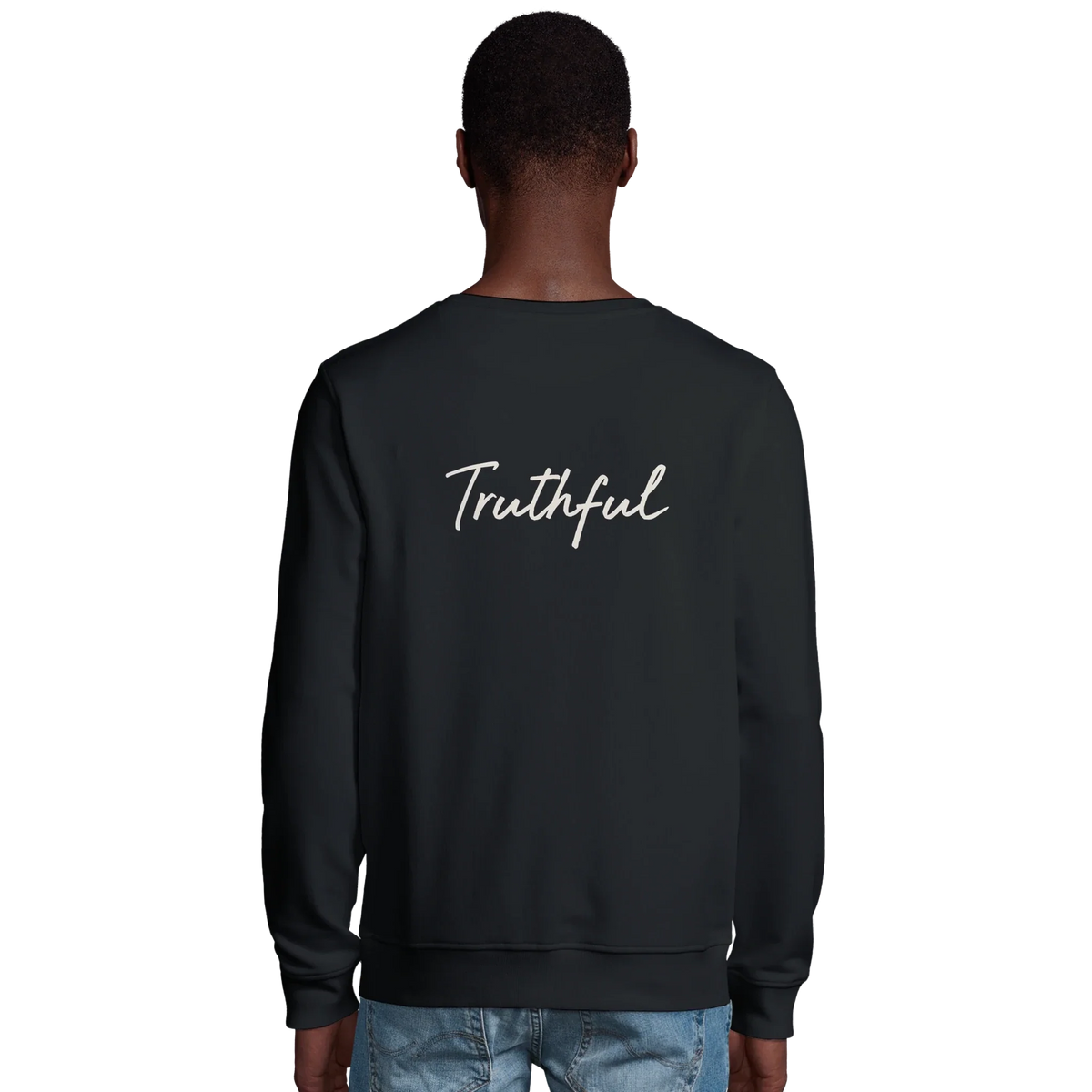 Truthful - "Have a Looksie" Sweatshirt Black 4