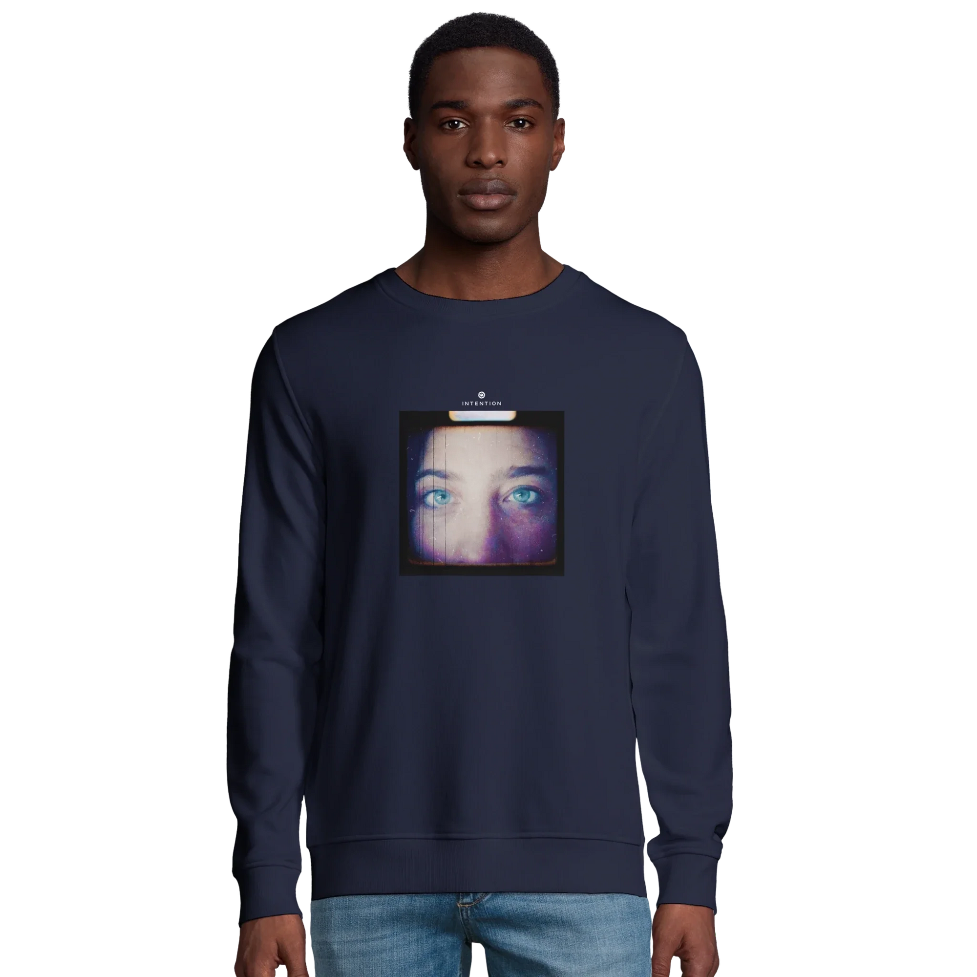 Truthful - "Have a Looksie" Sweatshirt French Navy 3