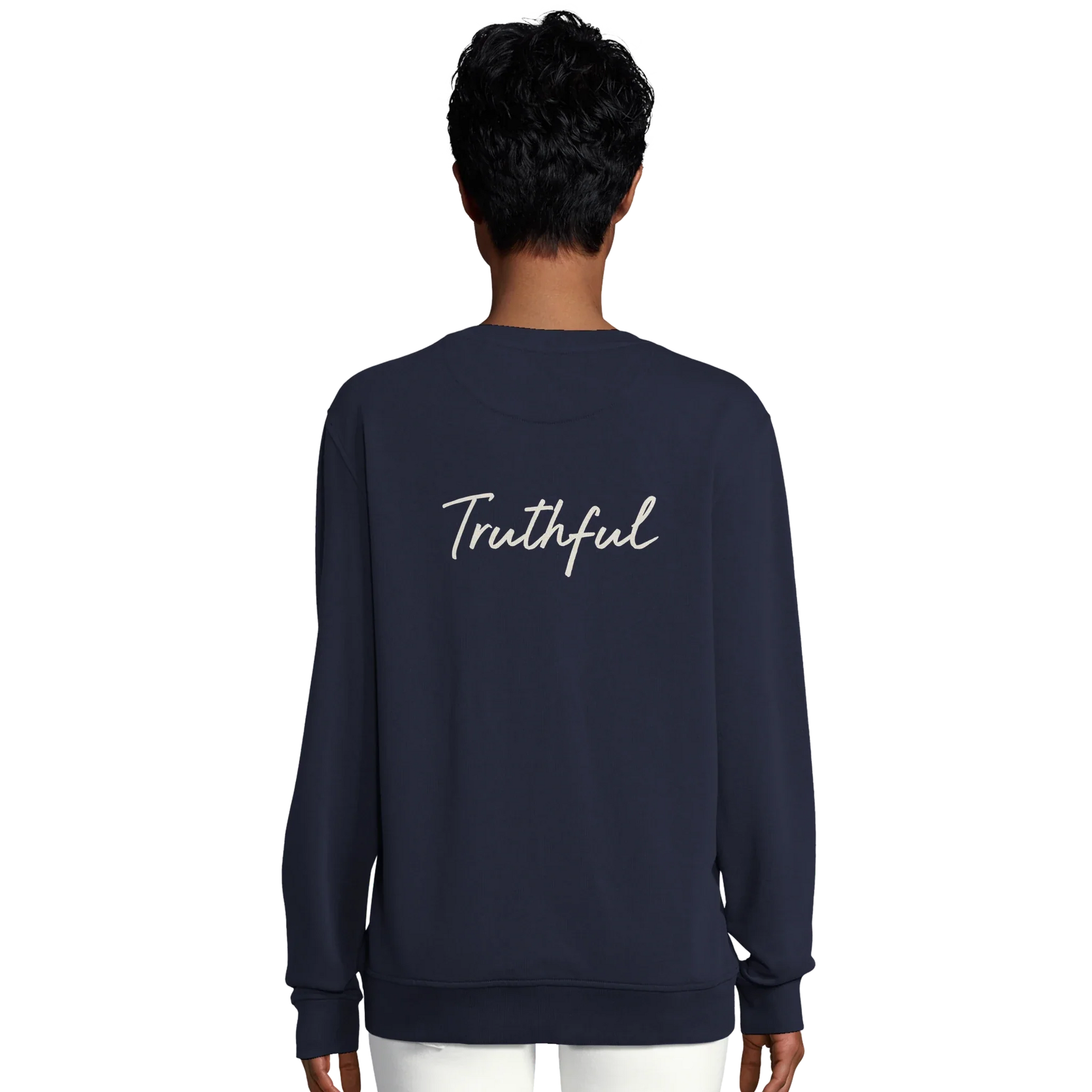 Truthful - "Have a Looksie" Sweatshirt French Navy 6