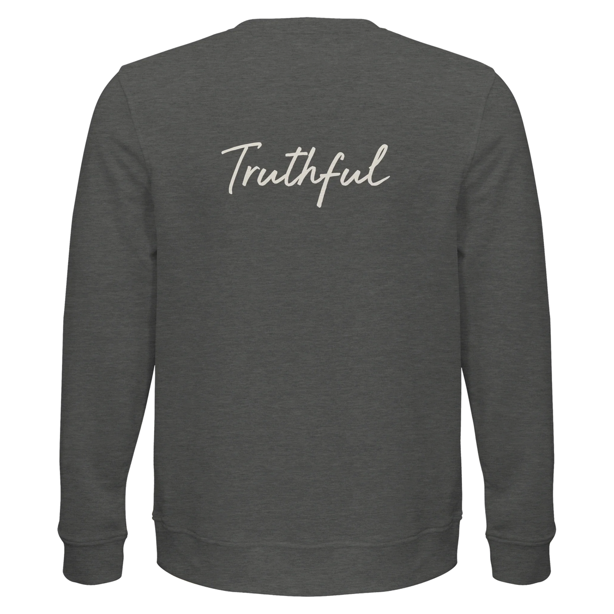 Truthful - "Have a Looksie" Sweatshirt Grey Melange 2