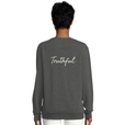 Truthful - "Have a Looksie" Sweatshirt Grey Melange 6
