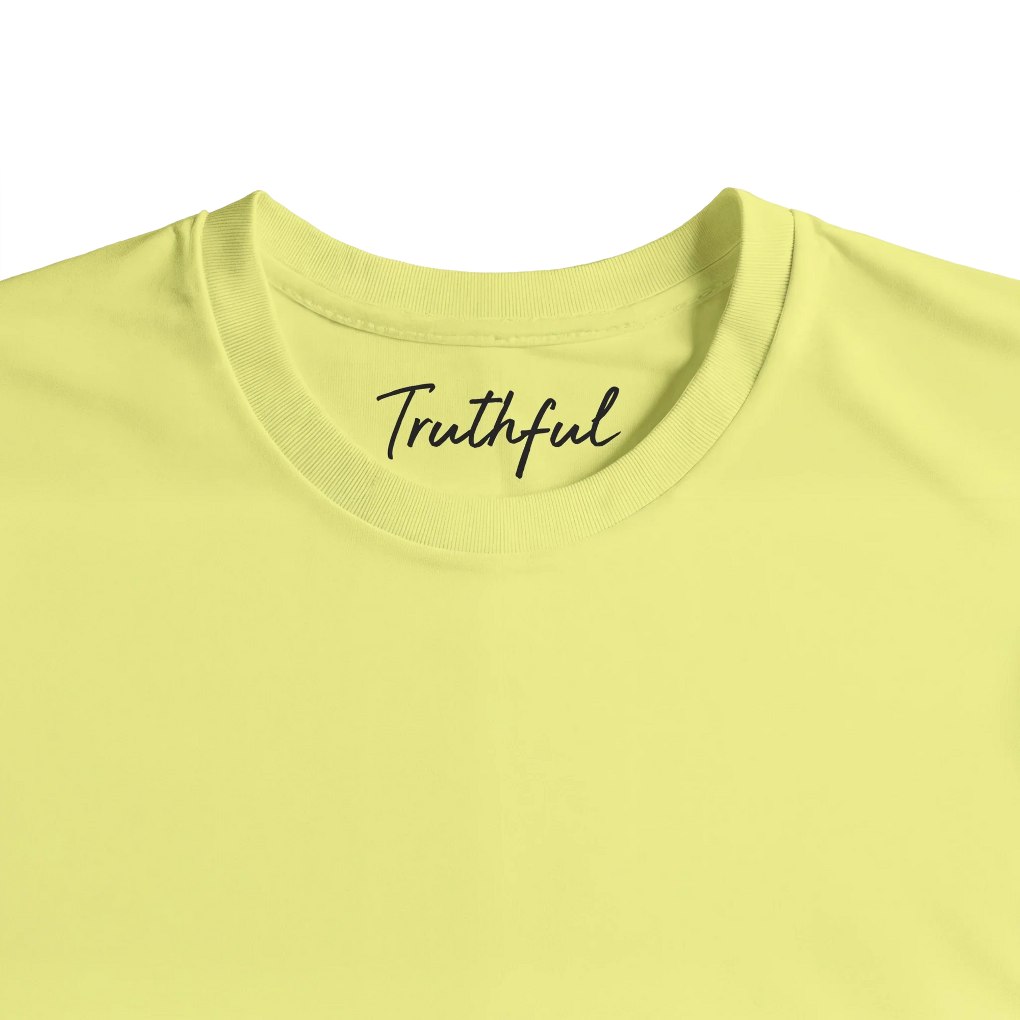 Truthful - "Have a Looksie" T-shirt Light Yellow 2