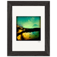Underwater Flight Framed print 13x18 cm / 5x7″ Black frame 43