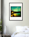 Underwater Flight Framed print 13x18 cm / 5x7″ White frame 5