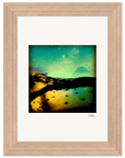 Underwater Flight Framed print 13x18 cm / 5x7″ Wood frame 28