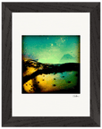 Underwater Flight Framed print 15x20 cm / 6x8″ Black frame 34