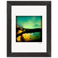 Underwater Flight Framed print 15x20 cm / 6x8″ Black frame 34