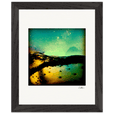 Underwater Flight Framed print 20x25 cm / 8x10″ Black frame 33