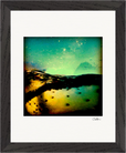 Underwater Flight Framed print 20x25 cm / 8x10″ Black frame 33
