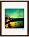 Underwater Flight Framed print 20x25 cm / 8x10″ Dark wood frame 35