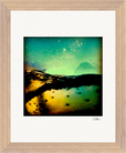 Underwater Flight Framed print 20x25 cm / 8x10″ Wood frame 29