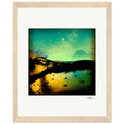 Underwater Flight Framed print 20x25 cm / 8x10″ Wood frame 29