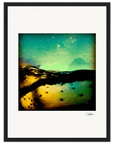 Underwater Flight Framed print 30x40 cm / 12x16″ Black frame 52