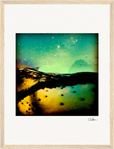 Underwater Flight Framed print 30x40 cm / 12x16″ Wood frame 27