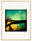 Underwater Flight Framed print 30x40 cm / 12x16″ Wood frame 27