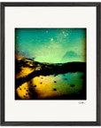 Underwater Flight Framed print 40x50 cm / 16x20″ Black frame 39