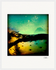 Underwater Flight Framed print 40x50 cm / 16x20″ White frame 13