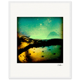Underwater Flight Framed print 40x50 cm / 16x20″ White frame 13