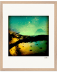 Underwater Flight Framed print 40x50 cm / 16x20″ Wood frame 23