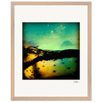 Underwater Flight Framed print 40x50 cm / 16x20″ Wood frame 23