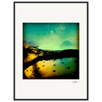 Underwater Flight Framed print 60x80 cm / 24x32″ Black frame 42