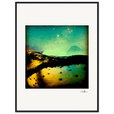 Underwater Flight Framed print 60x80 cm / 24x32″ Black frame 42