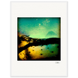 Underwater Flight Framed print 60x80 cm / 24x32″ White frame 7