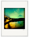 Underwater Flight Framed print 60x80 cm / 24x32″ White frame 11