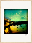 Underwater Flight Framed print 60x80 cm / 24x32″ Wood frame 23
