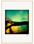 Underwater Flight Framed print 60x80 cm / 24x32″ Wood frame 23
