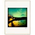 Underwater Flight Framed print 60x80 cm / 24x32″ Wood frame 23