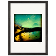 Underwater Flight Framed print A3 (29.7 x 42  cm) Black frame 41